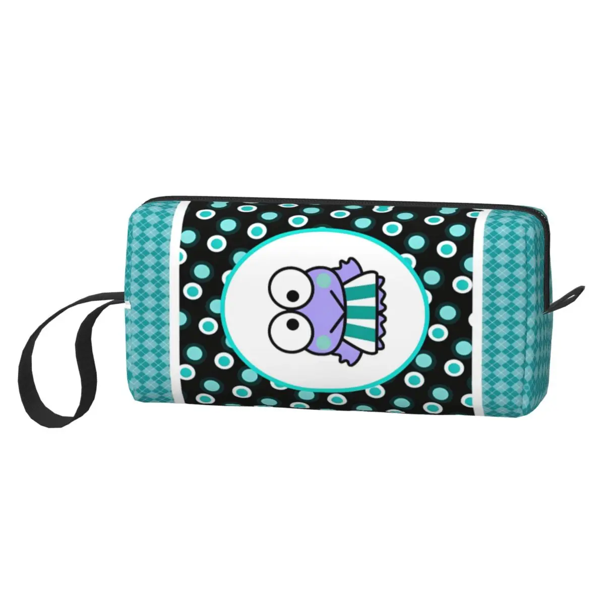 

Custom Kero Kero Keroppi Cute Cosmetic Bags Travel Organization Makeup Bag Woman For Makeups Print Storage Organizers