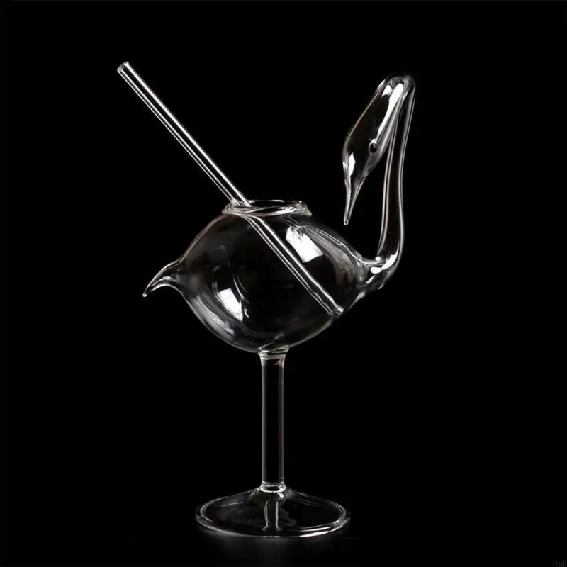 F19B 180ml Fancy Red Wine Goblet Exquisite Wine Cocktail Glasses Durable