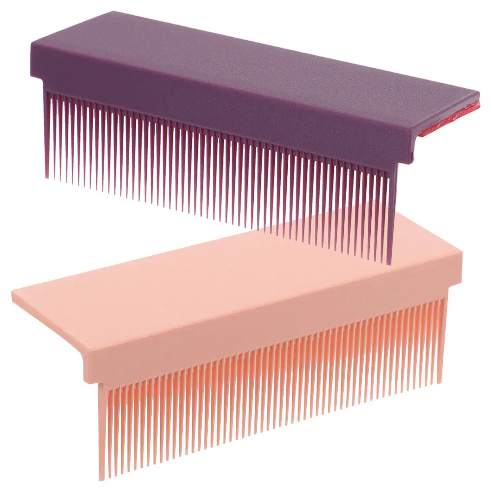 

2pcs Detachable Straightening Comb For Flat Iron Heat Distribution Lightweight Portable Barber Accessories Styling Tool