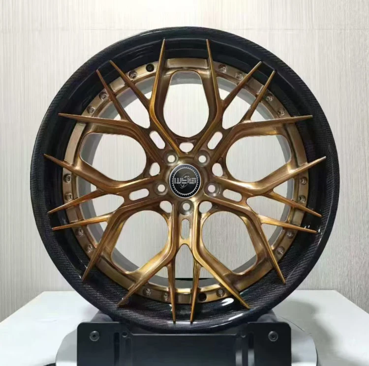20 21 22-inch forged rims for Lamborghini URUS Pista Portofino Ferrari California F80 458 488 358 custom 2-piece forged wheels