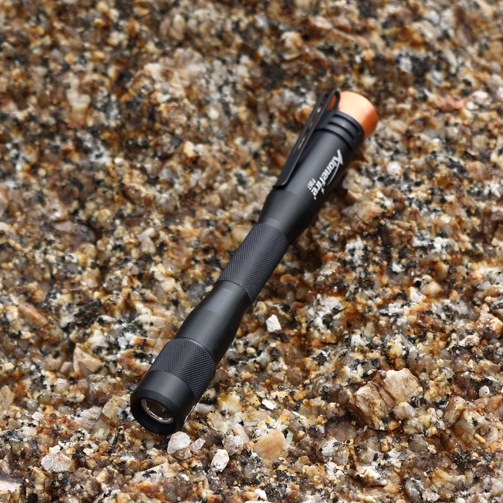 2 in 1 Zoom Penlight Camping light mode Portable Mini Palm Small Torch Outdoor Hiking Travel Fishing Work Reading Emergency Lamp