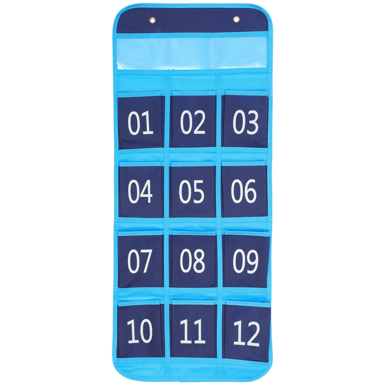 

Numbered Pocket Chart Cloth Hanging Phone Pouch Classroom Mobile Phone Holder Cell Organizer Storage Bag Dormitory
