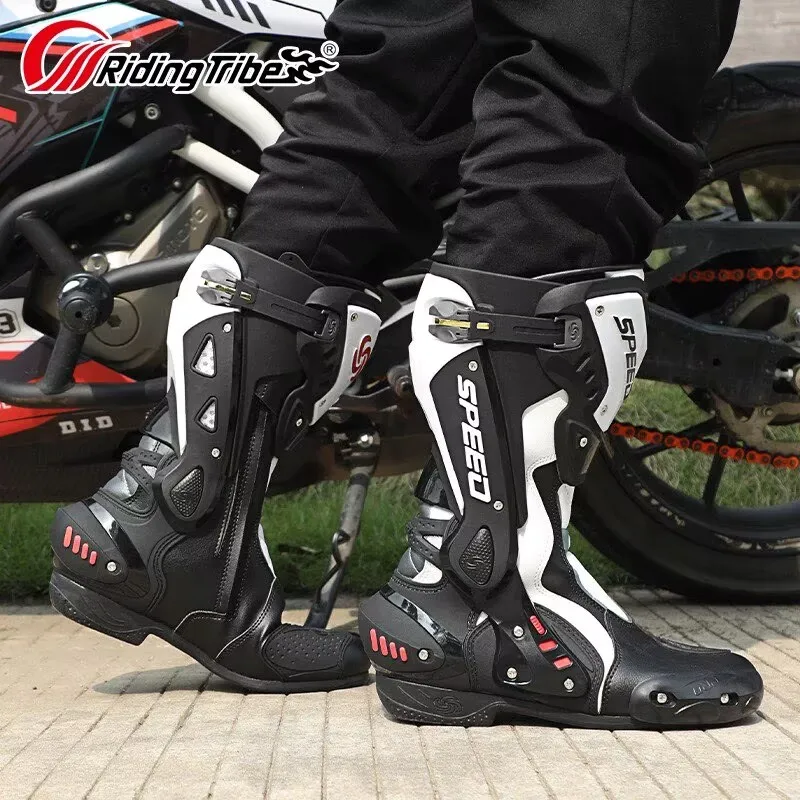 

PRO-BIKER Motocross All terrain Breathable water-repellent Off-Road Boots Anti-Slip Riding Gear boots motocross boots B1008
