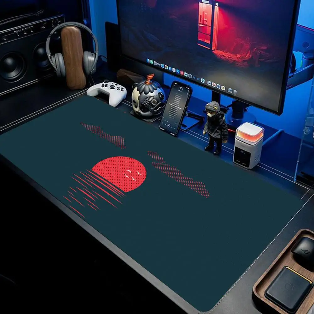 

Manga Sunset Mouse Pad large keyboard mouse desk pad non-slip rubber gaming mouse pad laptop mouse