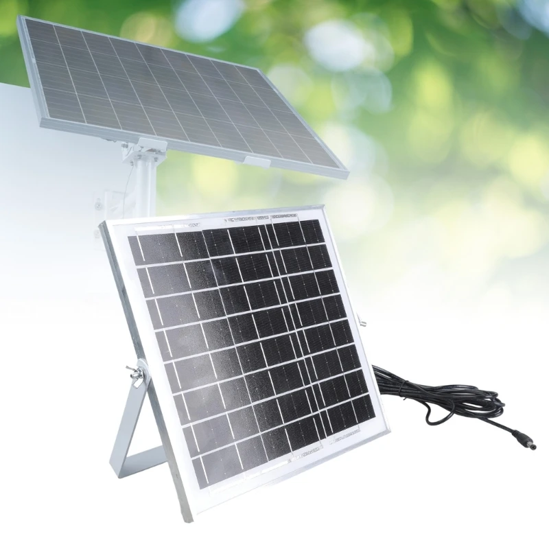 

High Performances 12V 0.66A Solar Panel Charging Adapters 15.60ft Output Cord 5.2x2.1mm M4YD