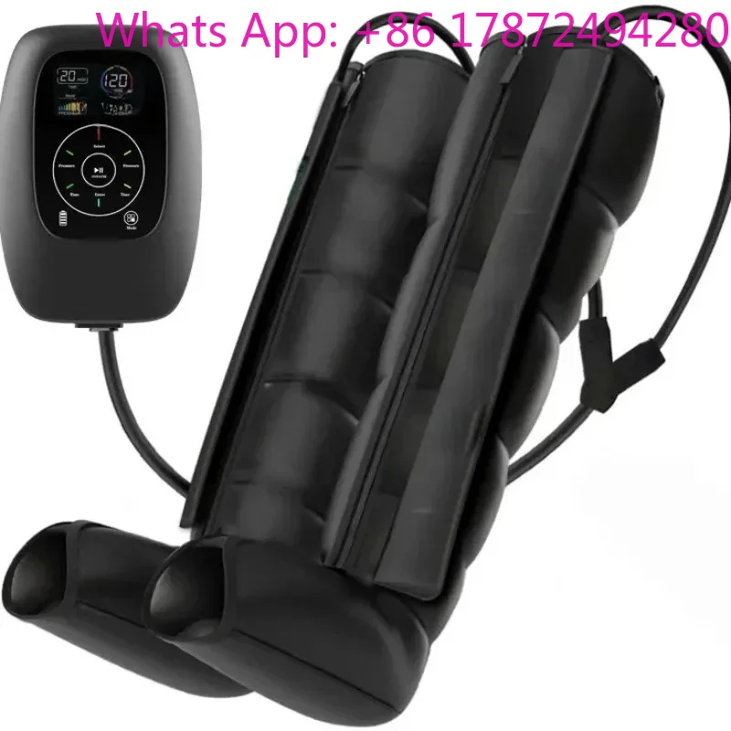 Quick recovery boots for foot and calf relaxation, air-compressed leg massager for circulation, muscle soreness