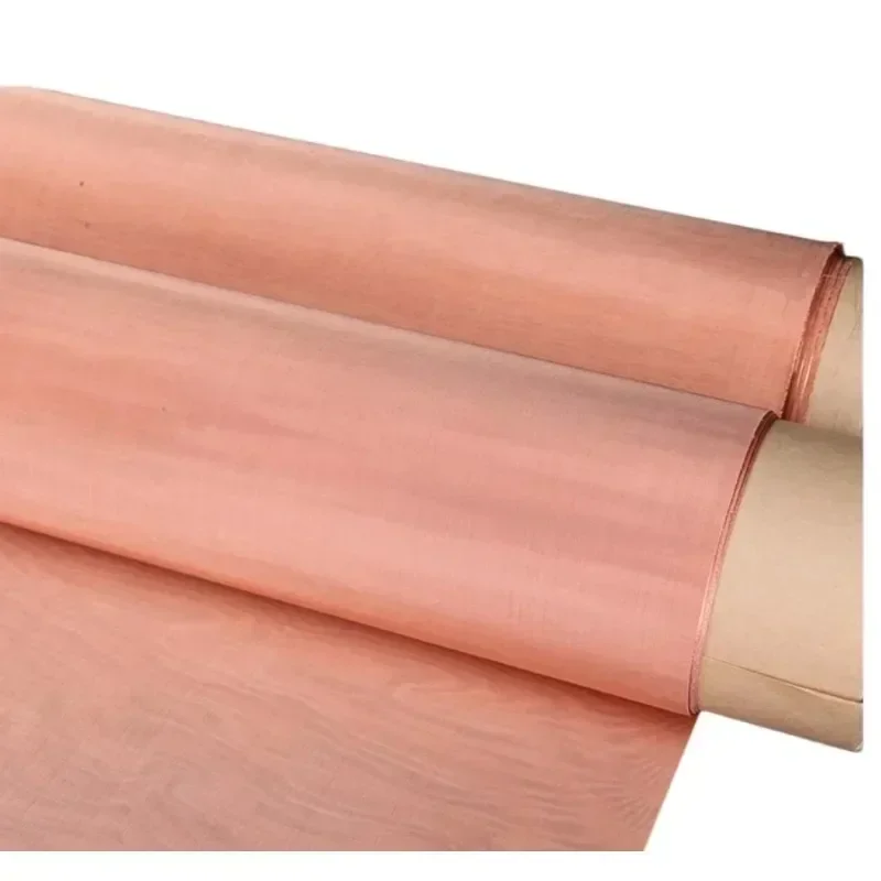 Standard Cu Copper Mesh for Radiation Protection and Electromagnetic Wave Signal Shielding