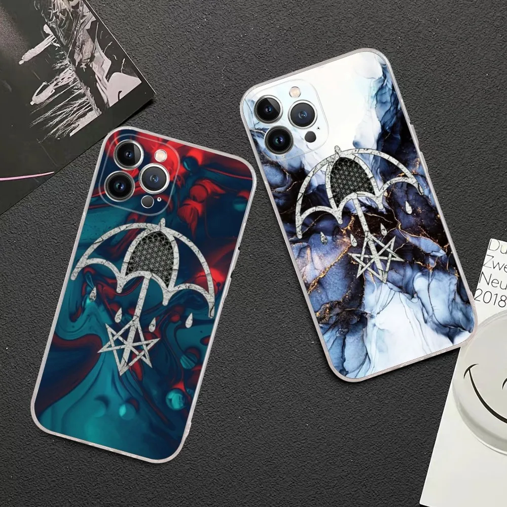 B-Bring-Me-The-Horizon Phone Case For iPhone 15 14 13 12 Mini 11 Pro XS Max X XR SE 6 7 8 Plus Soft Silicone Cover