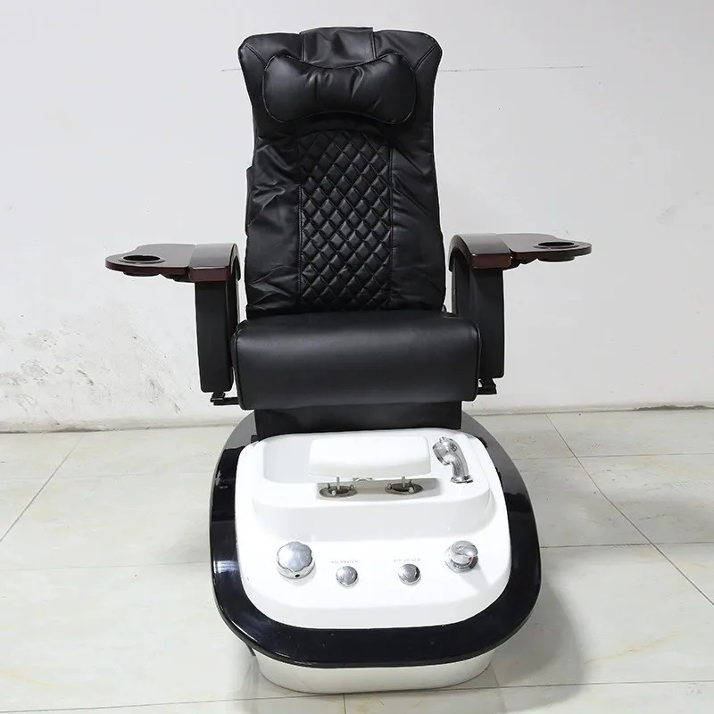 Manicure Pedicure Sofa, Foot Spa Electric Massage Chair, Nail Care Foot Soak Basin, Beauty Salon Furniture, 4 in 1