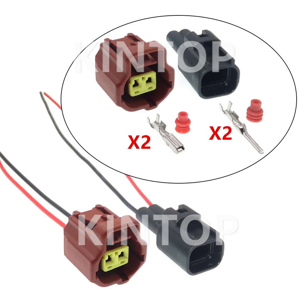 

Автомобильный герметичный Соединитель с проводами, автозапчасти, температура воды, водонепроницаемый разъем, 1 комплект