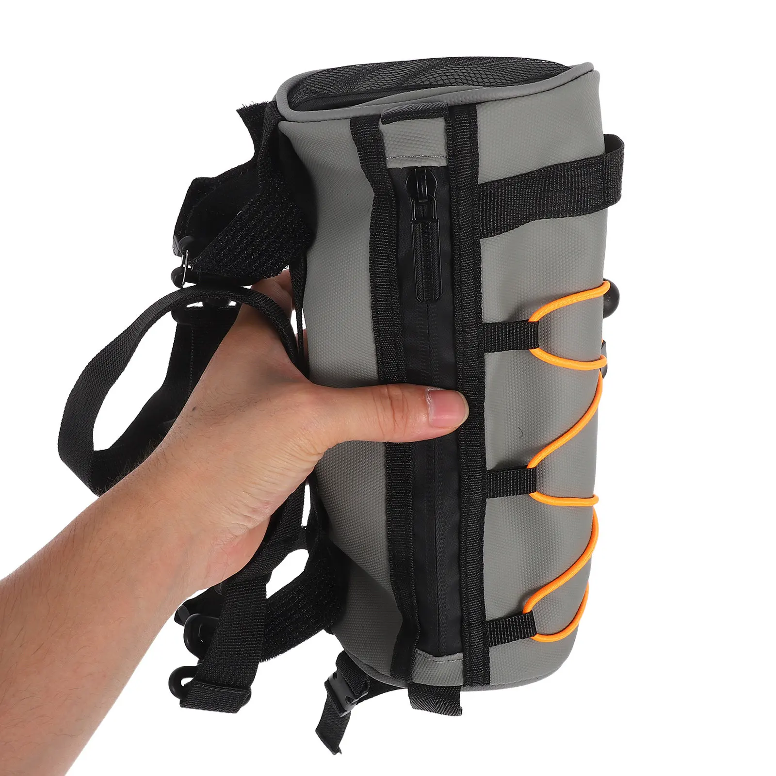 

Waterproof Bike Handlebar Bag Front Tube Pouch Versatile Bike Rack Storage for Mountain Road Cycling Outdoor Accessories