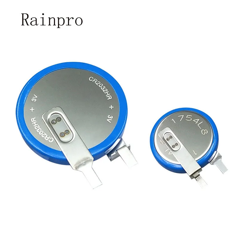 2PCS/LOT CR2032HR High Temperature Resistant Working Temperature Of Automobile Tire Pressure Detection Battery - 40 ° C To 125 °