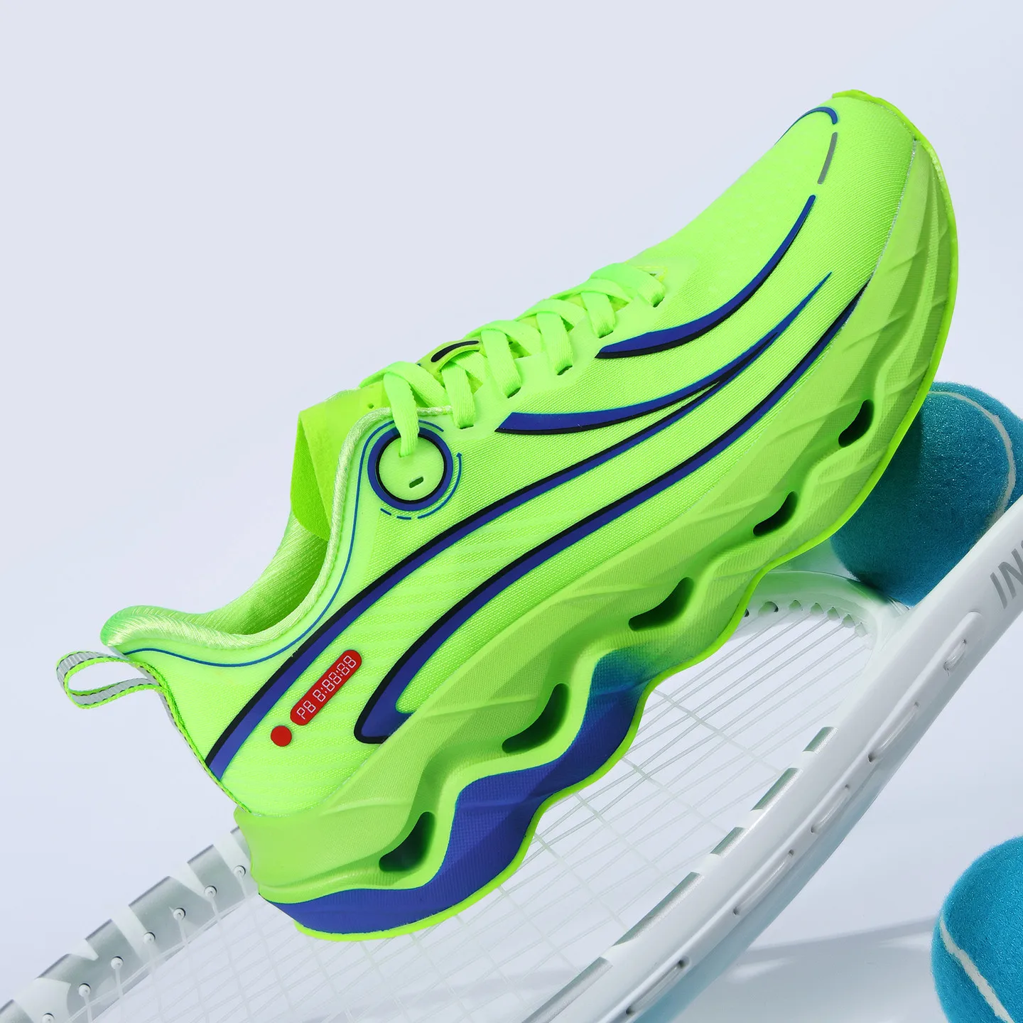 

2025 New Tennis Shoes for Men Shock-Absorbant Tennis Sneakers Breathable Outdoor Sneakers Comfortable Tennis Training Shoes