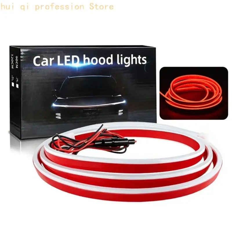 Flexible Motorhauben-Lichtleiste, dynamische 71-Zoll-12-V-LED-Lampe für Akzente Außenbereich H8WE – Detail 5