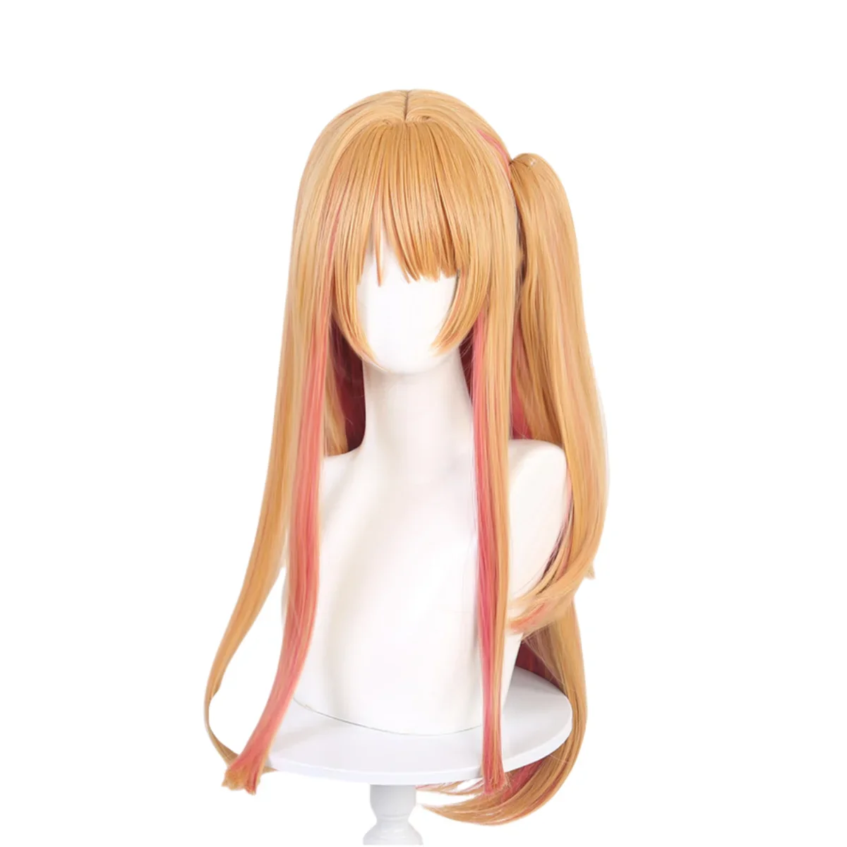 New Anime Oshi No Ko Season 2 Hoshino Rubii Cosplay Costume B-Komachi Wig Pink Wave Point Dress Woman Lovely Carnival Party Suit