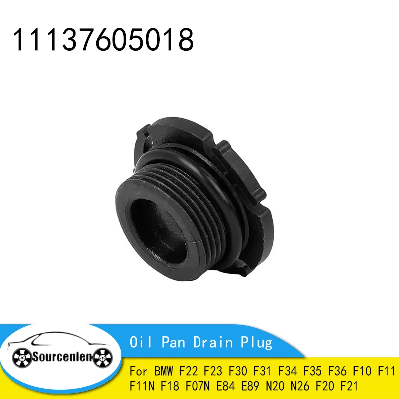 

10 шт. сливная пробка масляного поддона двигателя 11137605018 для BMW F22 F23 F30 F31 F34 F35 F36 F10 F11 F11N F18 F07N E84 E89 N20 N26 F20 F21