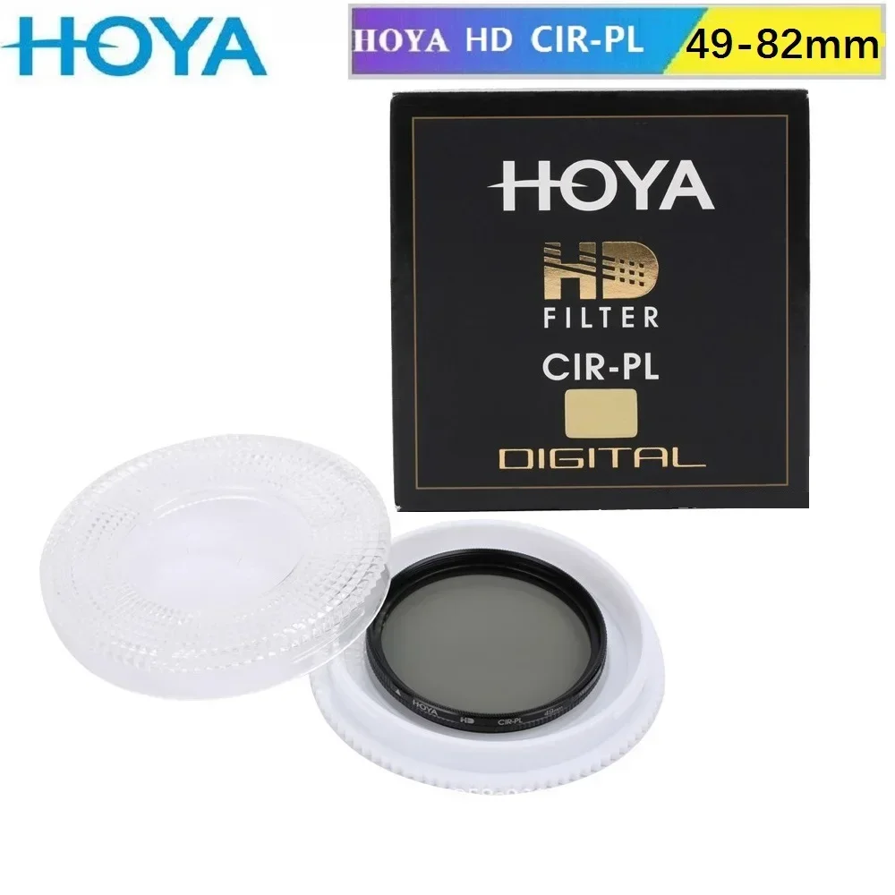 Hoya HD CIR-PL Filter 49_52_55_58_62_67_72_77_82mm Circular Polarizing Slim Polarizer HD CPL สําหรับเลนส์กล้อง Nikon Canon Sony