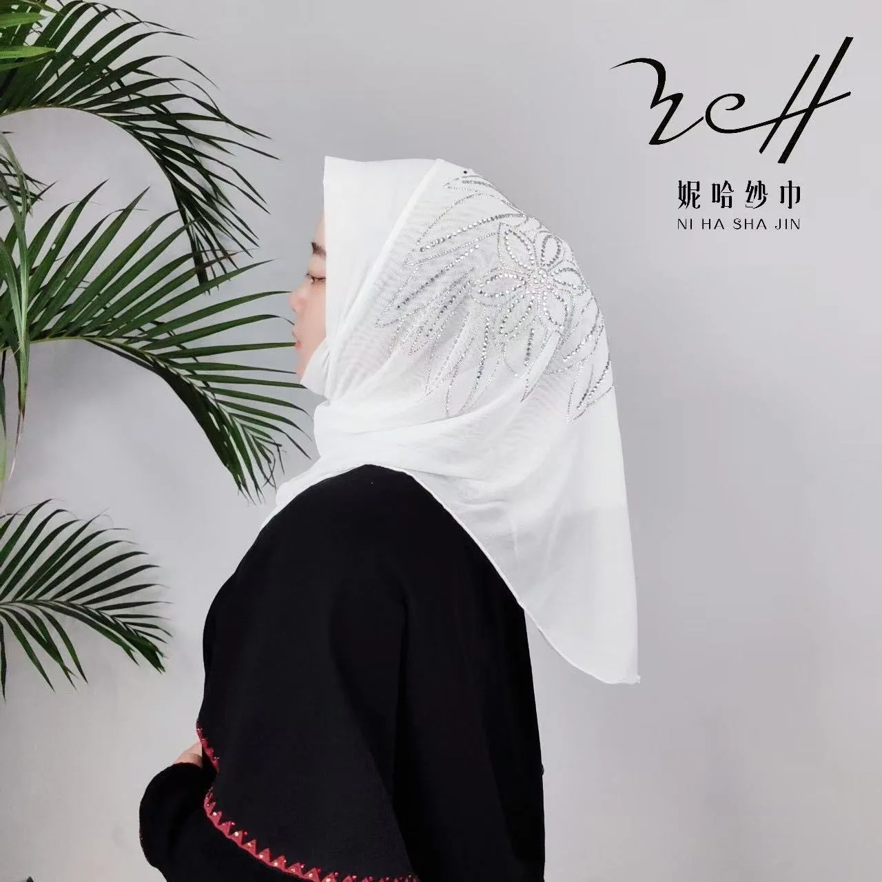 Head Cover 2026 Ready to Wear, Muslim, Sweet Girls Casual Mesh Hijab 3