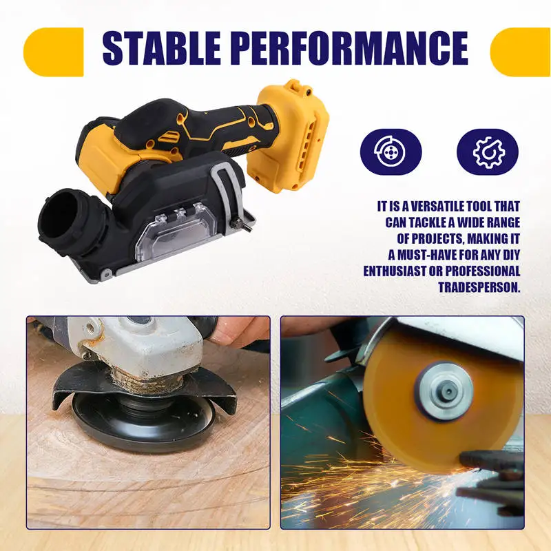 3 Inch Mini Angle Grinder Cordless Electirc CUT OFF Tool Cutting Circular Saw Power Tool For Dewalt 18V 20V Battery