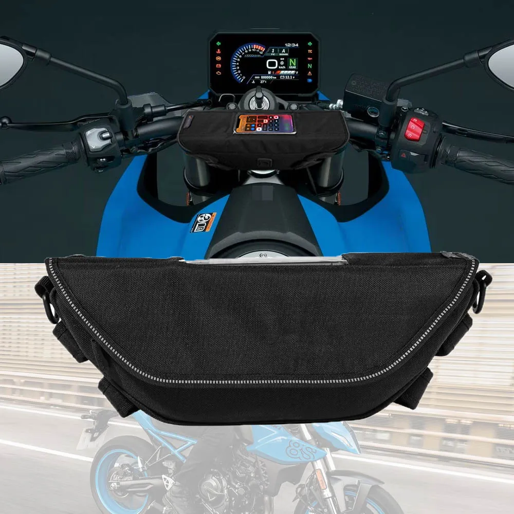 

For GSX-8S GSX8S GSX 8S gsx8s gsx 8s Motorcycle accessory Waterproof And Dustproof Handlebar Storage Bag