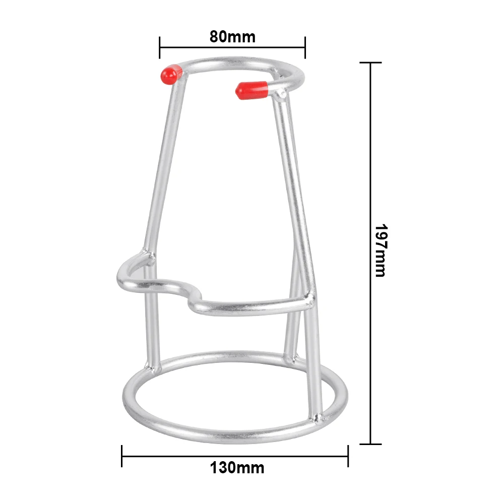 RONGPENG soporte de pistola de pulverización + embudo de papel Combo soporte de Banco desmontable soporte de pistola de pulverización de aire para accesorios de PISTOLA DE PULVERIZACIÓN