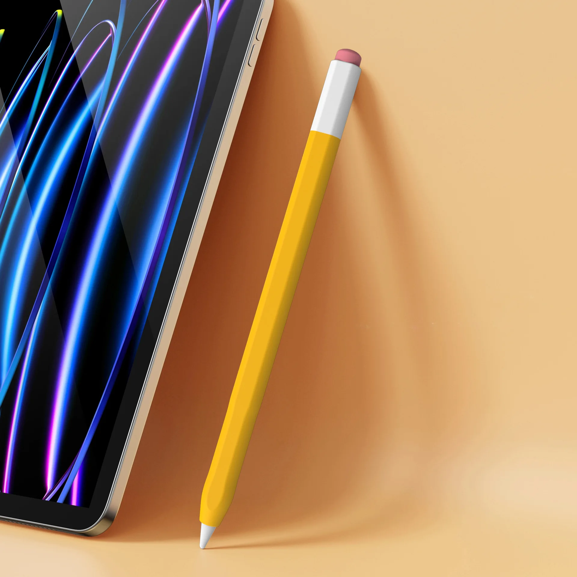 Piórnik do Apple Pencil Pro 2nd Dopasowany kolorystycznie miękki silikonowy ultracienki pokrowiec ochronny do iPada Pencil Pro 2nd