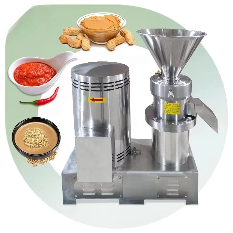 Tigernut Milk Extractor Nut Machine Miller 100 Kg/H Groundnut Oil Full Automatic Peanut Butter Product Line and Paste