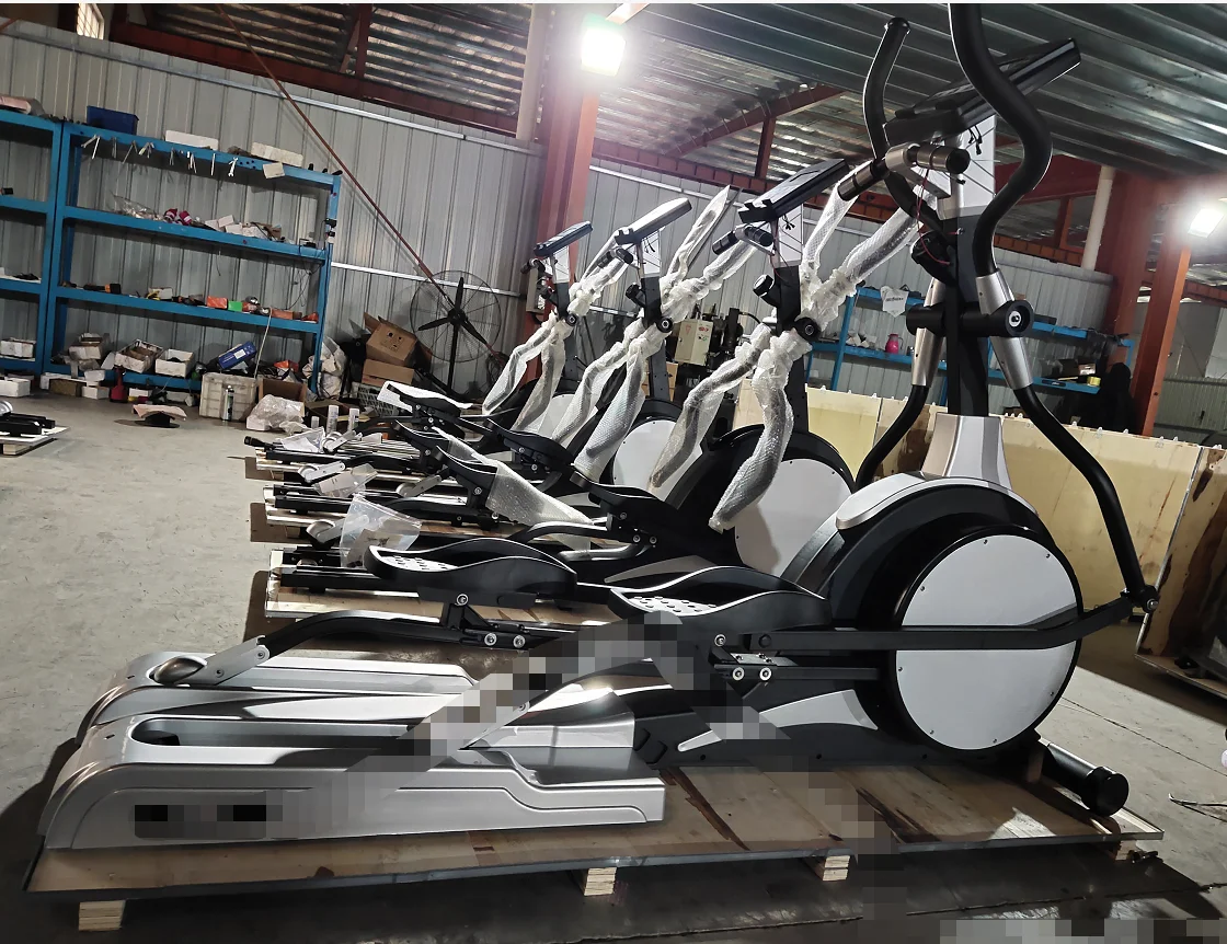 Self Generation and Magnetic  Elliptical Trainer Professional Elliptical Exercise Bike for Gym