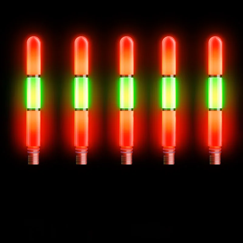 

5pcs/Lot Electric Fishing Floats Upper Parts Rock Fishing Night Light Luminous Bobbers Accessories Outdoor Sport