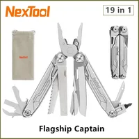 NexTool 19 In1 Flagship Captain Multitool Plier EDC Pocket Survival Knife Folding Hand Tool Camping Knife Saw Outdoor Multi-Tool