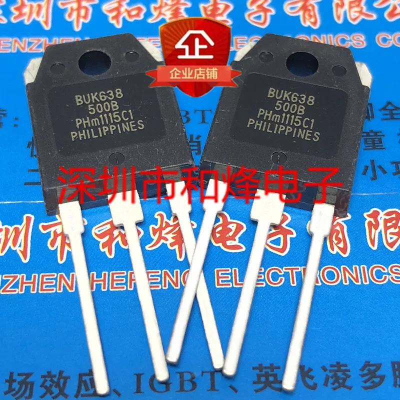 Free shipping    BUK638-500B  TO-3P 500V 13A       20PCS