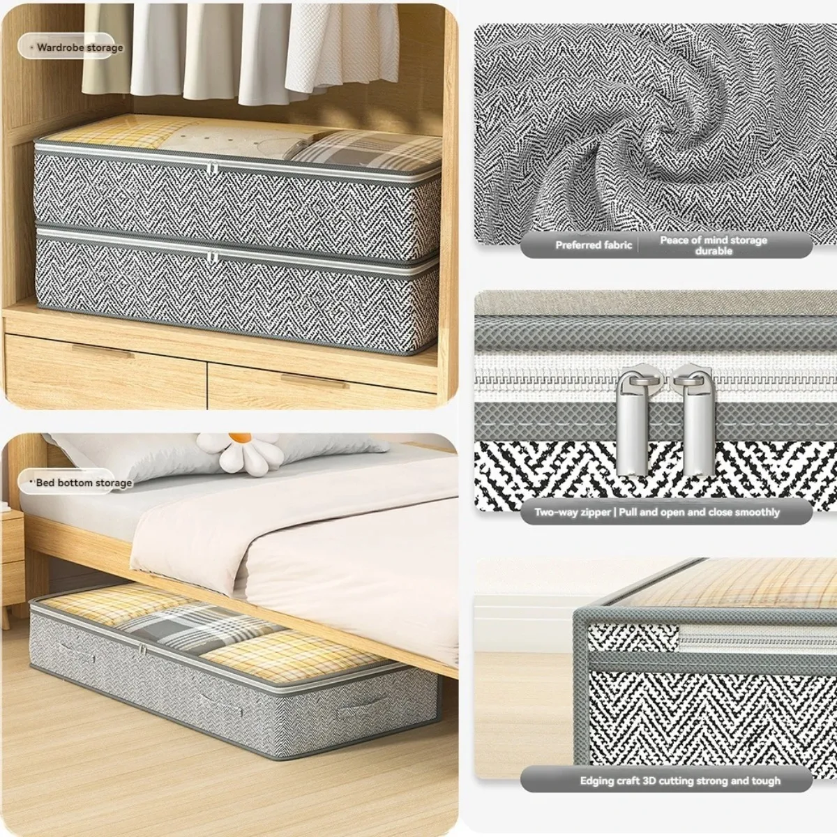 Thumbnail 4 - #39 New Under Bed Storage Bags Arrivals