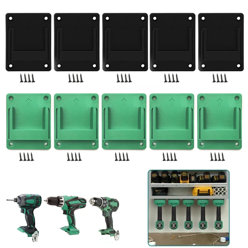 

Tool Drill Bit Mounting Bracket For Hitachi/Hikoki /Metabo18V-36V Lithium Ion Drill Bit Tool Holder Base Wall Mount Storage Rack