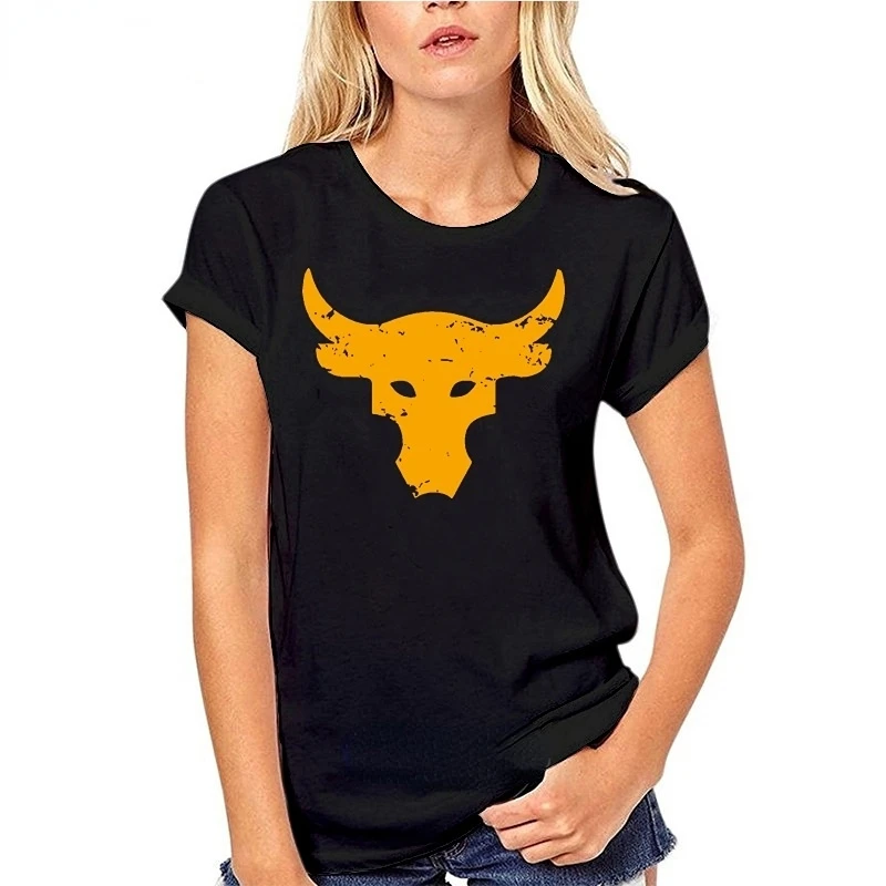 Women Men T Shirt Brahma Bull The Rock Project Gym TShirt Casual Fashion Streetwear Ropa Hombre Camisetas De Mujer Custom