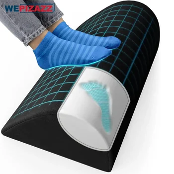 직장 책상 아래용 발 받침대 1개, 사무실 책상 액세서리 사무실, 자동차, 가정용 발판 및 발목 이완용 발판