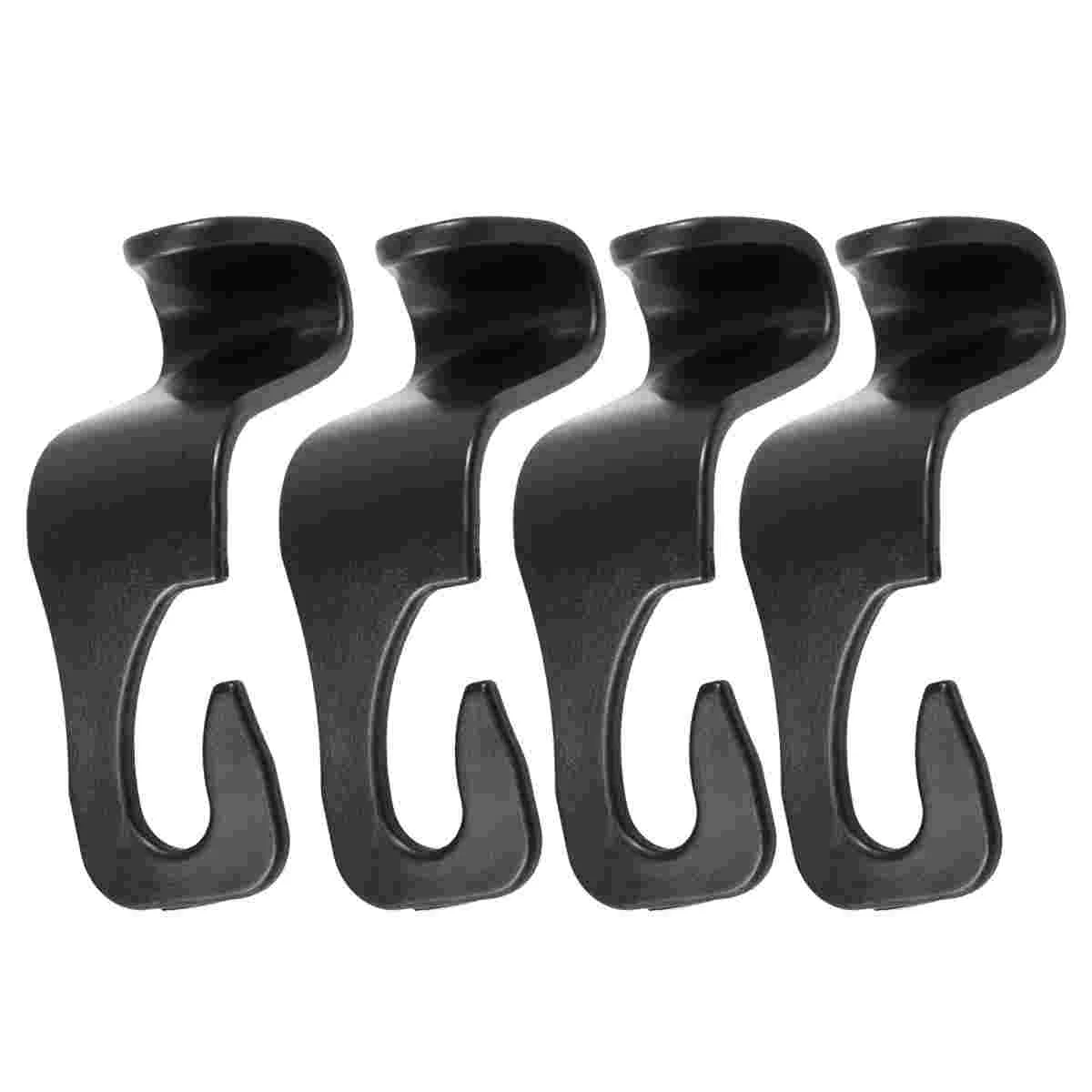 

4 Pcs Car Back Seat Organizer Hanger Hook Multifunction Umbrella Auto Hooks Grocery