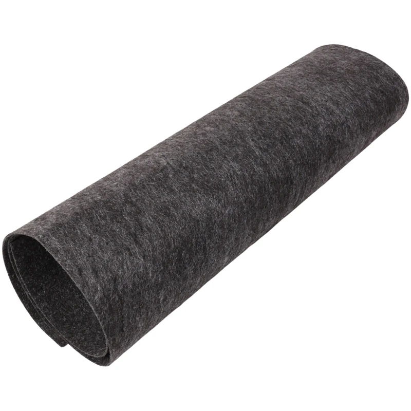 Speaker Cloth Car Subwoofer Box Polyester Fiber Sound-Absorbing Board Clothes Anti-Seismic Blanket Felt Gray