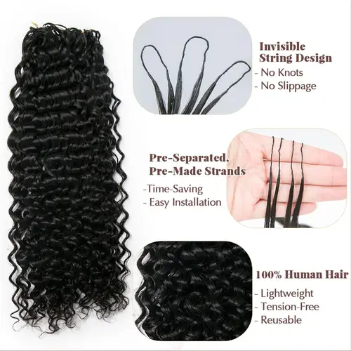 capelli umani (per nero)