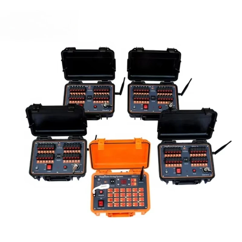 

Professional audio, video and lighting display system for outdoor venues Remote manual control Wireless Christmas function