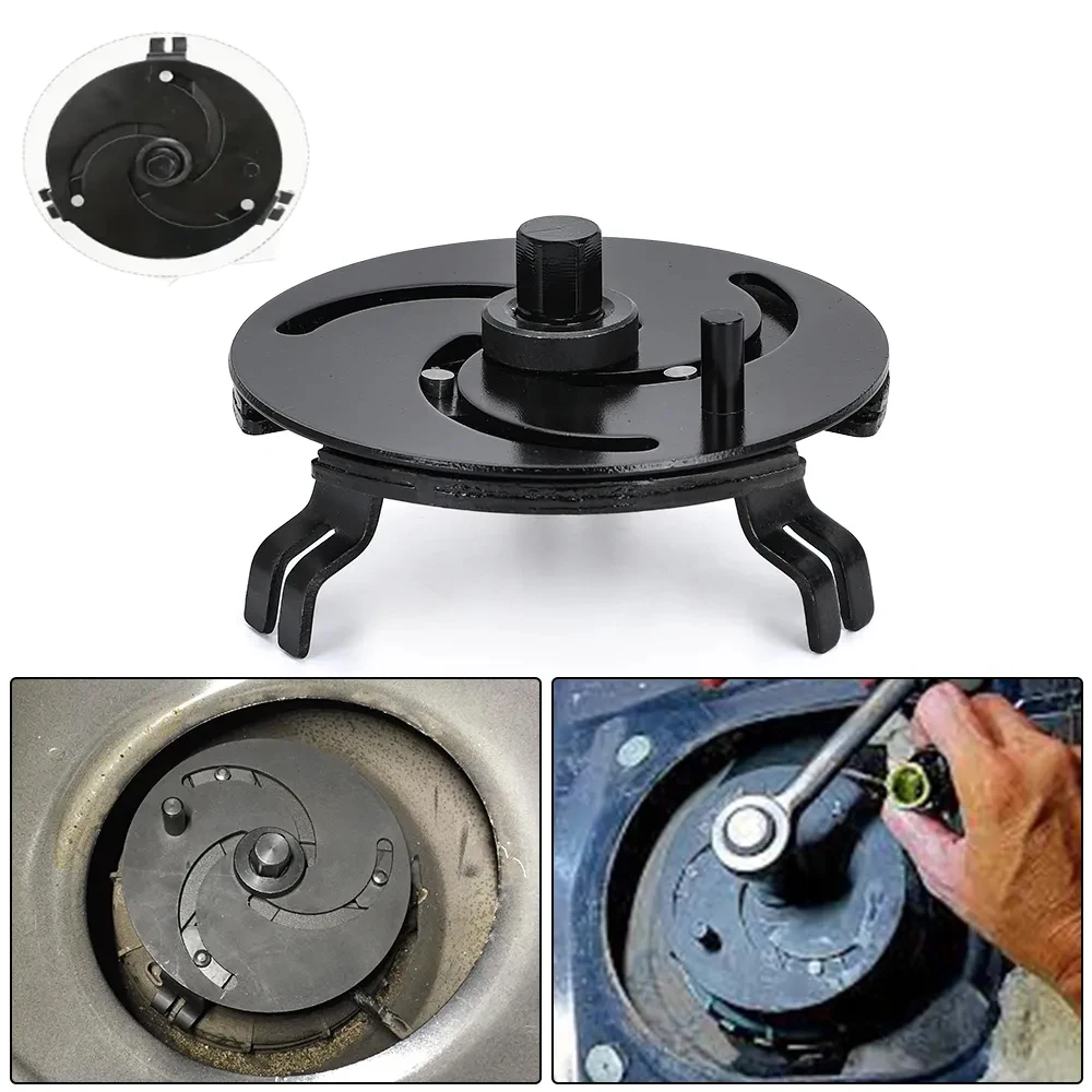 Fuel tank cap wrench 100-170mm fuel pump sender lock ring tool universal fuel tank cap removal tool