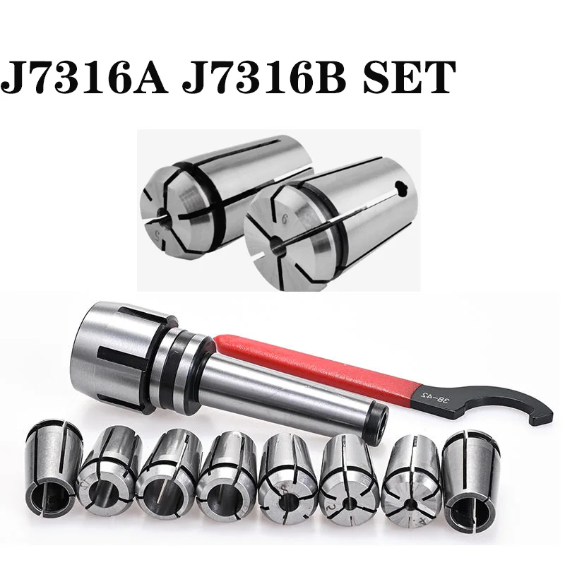 Mohs MT2 MT3 MT4 NT30 NT40 J7316A J7316B Collet Handle Set