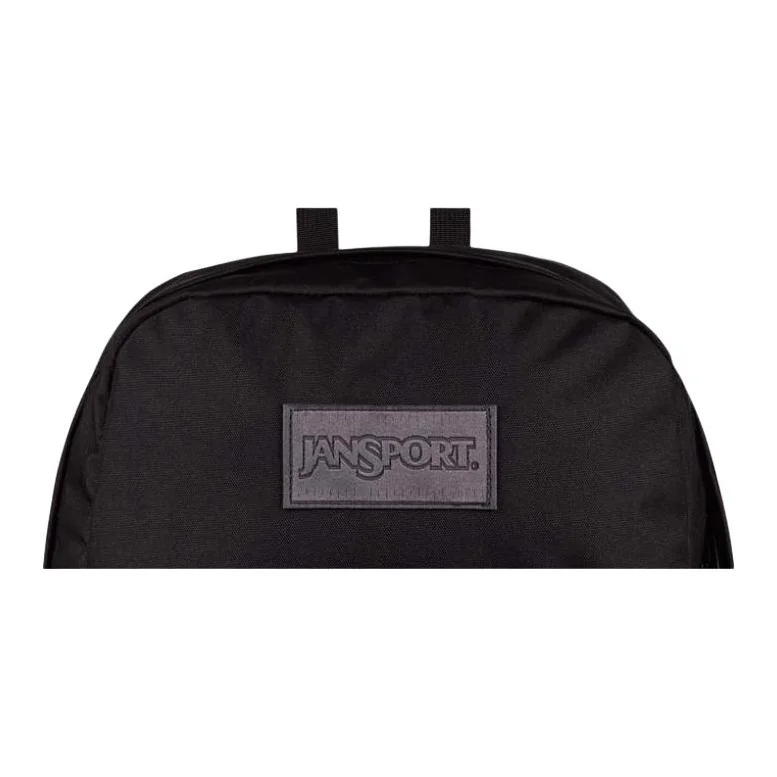 JanSport Polyester Backpack Medium Size Unisex Black 4QUEGP0