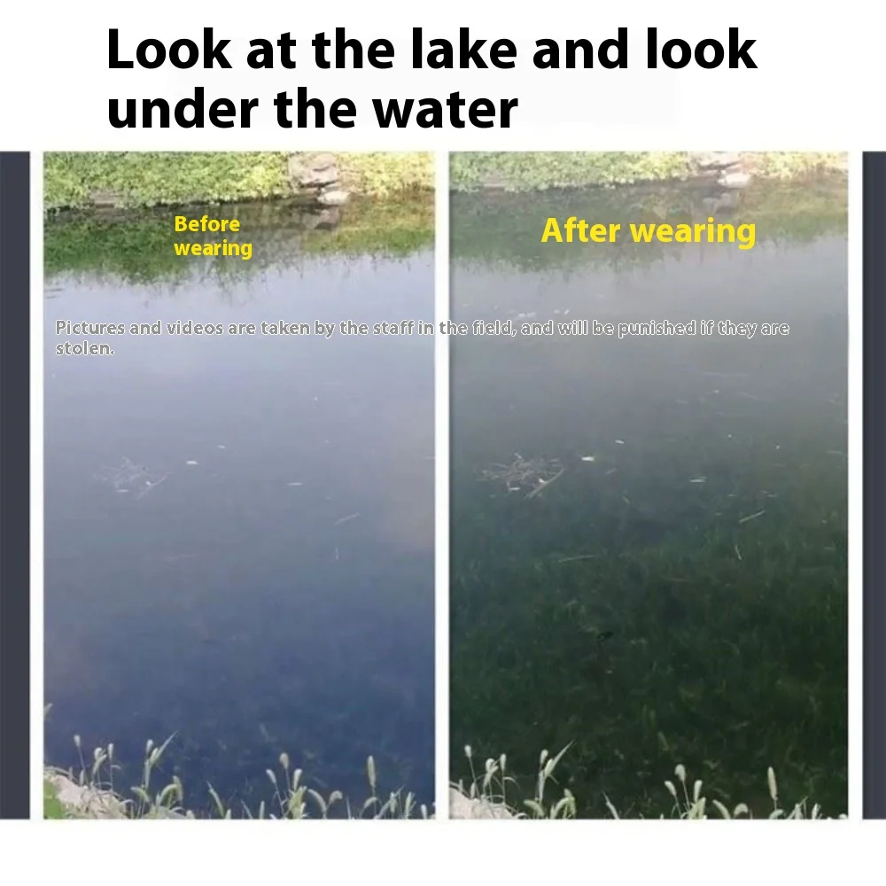 When fishing, observe floating objects, shoot fish, and view fish through high-definition underwater goggles.