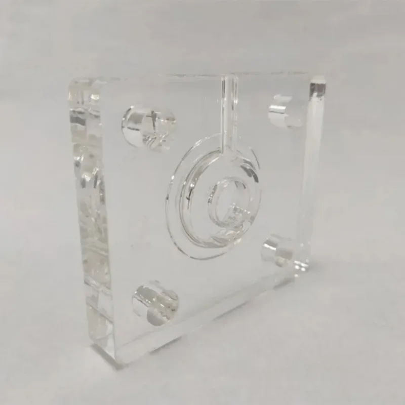 1PCS OMS-T Zinc Air Test Cell, Transparent Flow Battery Electrolytic Reactor for Metal Fuel Cell R&D, Custom Size