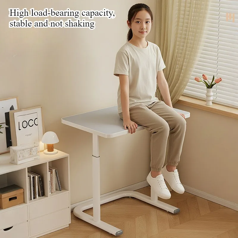 Movable lifting table bedside table living room sofa side table bed study table bedroom laptop computer table