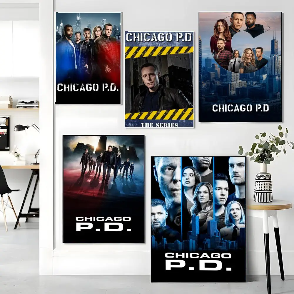 tv series C-Chicago PD-D Painting Calligraphy Boho Botanical Decor for Living Room Elegant Home Style