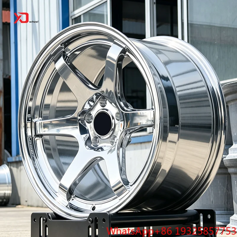 Monoblock Forged 6061 T6 AP6 Triple Chrome Wheel Rims 19 20 21 Inch 5*112 5*120 Luxury Concave Car Wheels for M3 M4 G80 RS5 W205