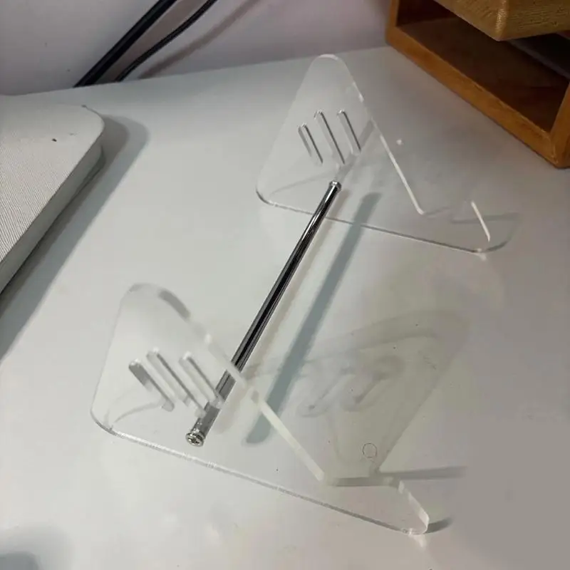 B03C Keyboards Display Stand Transparent Acrylic Keyboards Stand Computer Detachable Mechanical Keyboards Rack