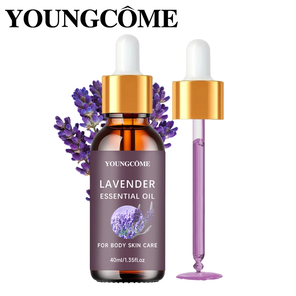 

Эфирное масло лаванды для снятия стресса, улучшения сна, спа, увлажнение, удобное успокаивание, питательная эссенция для расслабляющего массажа тела