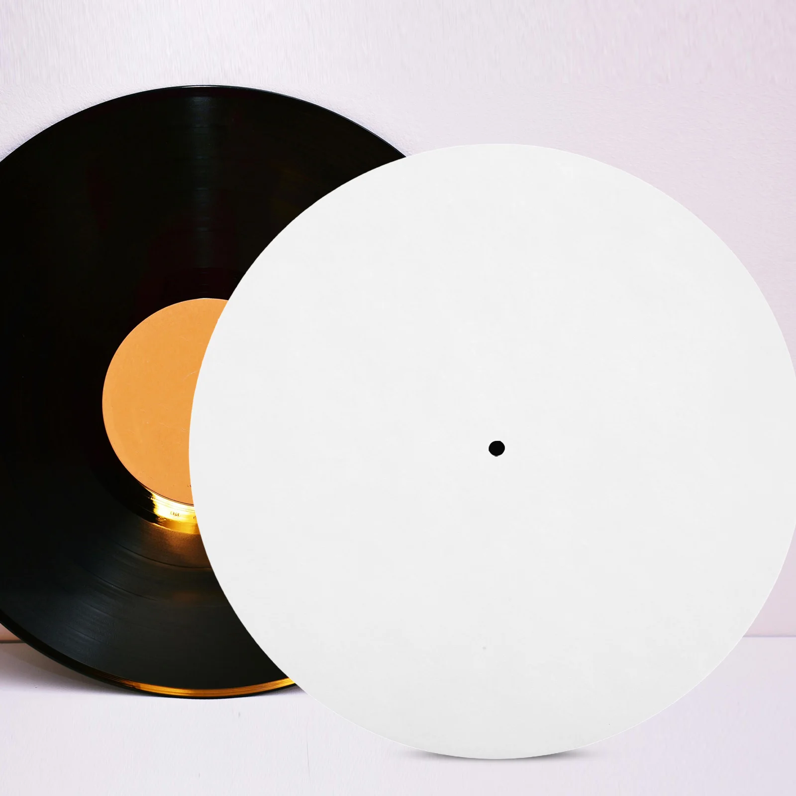 

Universal Turntable Mat Felt Slipmat for Vinyl Players Nonslip Base Enhances Clarity Protects from Scratches and Damage
